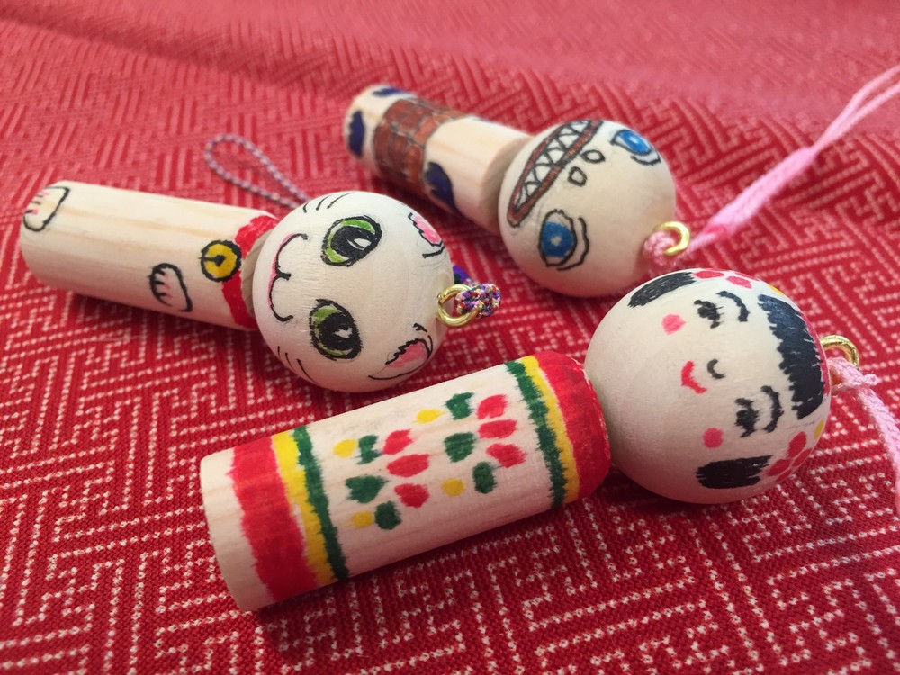 100 円ワークショップ「創作こけしストラップ」 | 世田谷美術館