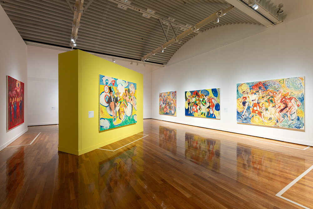 横尾忠則の世界展 1984 岡之山美術館オープニング 横尾忠則の世界展 1984 岡之山美術館オープニング 横尾忠則の世界展